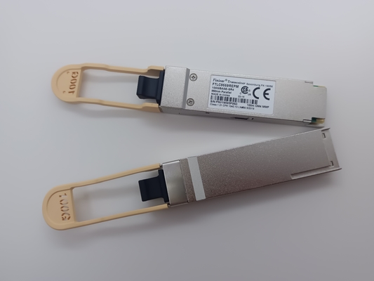 Original Finisar FTLC9559REPM 100G QSFP28 SR4 Transceiver MPO-12 100m OM4 MMF Dengan DDM