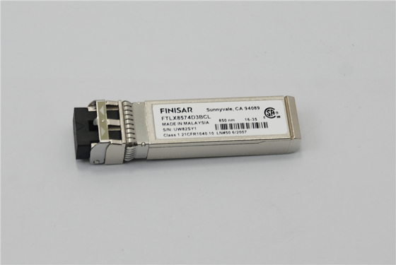 Finisar FTLX8571D3BCL 10 Gb/s 850nm Multimode Datacom SFP+ Modul Transceiver Optik