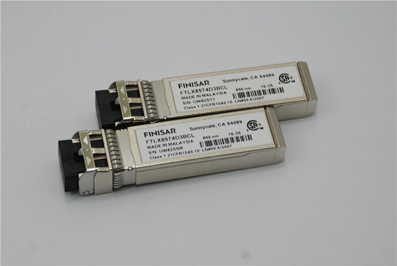 Finisar FTLX8571D3BCL 10 Gb/s 850nm Multimode Datacom SFP+ Modul Transceiver Optik
