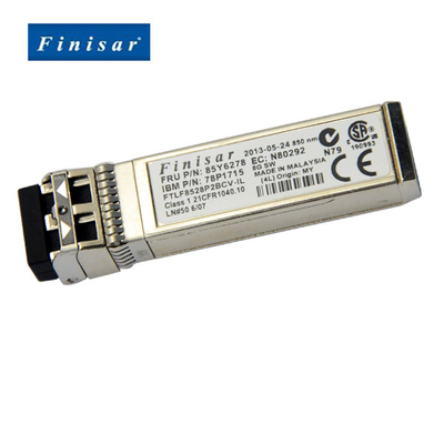 FTLF8528P2BCV SFP+ MMF 850NM 8.5 Gb/s Modul Transceiver SFP+ Panjang Gelombang Pendek