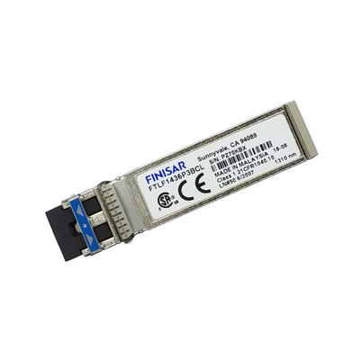 Modul penerima optik LC FTLF1436P3BCL Duplex SMF 1310nm Band 25.78 Gb/s