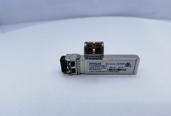 Modul Optik FTLF8532P4BCV Original Finisar 32G 850nm Transceiver SFP+ Panjang Gelombang Pendek