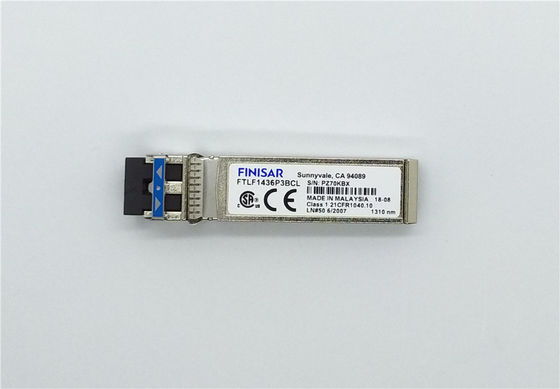 Modul Finisar FTLF1436P3BCL Original Duplex SMF 1310nm Band 25.78 Gb/S LC Transceiver Module