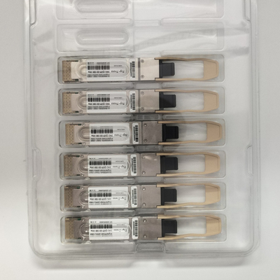 75m OM3 Jarak 100G QSFP28 SR4 Jaringan Lanjutan untuk Kinerja Optimal
