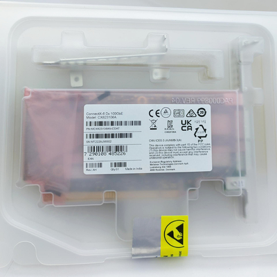 Mellanox ConnectX-6 Dx 100GbE Dual-port QSFP56 EN Adapter Card PCIe Interface untuk Server dan Komputer Rohs Bersertifikat