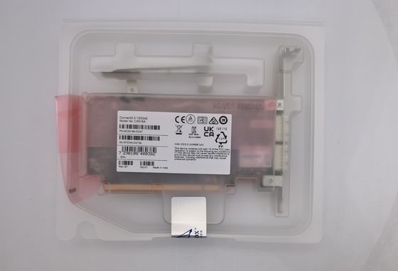 Mellanox MCX516A-CCAT ConnectX-5 EN 100GbE Dual-Port QSFP28 PCIe3.0 X 16 Kartu Antarmuka Tall&Short Bracket Konektivitas Fiber 4G