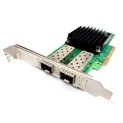 Mellanox MCX515A-GCAT 50G Kartu Antarmuka Jaringan Port Ganda ConnectX-5 EN Adapter SFP Nirkabel USB Kabel Eksternal PCIe Komputer