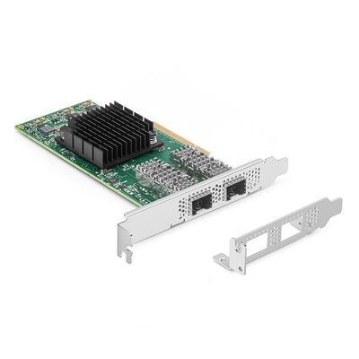 NVIDIA MCX653106A-HDAT ConnectX-6 Infiniband 200GbE HDR Ethernet Dual Port QSFP56 PCIe4.0 X16 Server Adapter Card