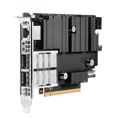 For Mellanox MCX755106AC-HEAT ConnectX-7 Adapter NDR 400 Gb/s Dual-port QSFP112 InfiniBand Network Card