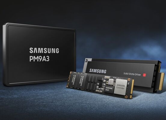 Samsung MZQL23T8HCLS-00B7C 3.84TB Enterprise SSD PCIe 4.0 U.2 NVMe 1.4 untuk Pusat Data Server