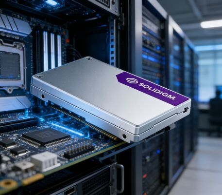 Solidigm P5520 SSDPF2KX038T11Z 3.84TB PCIe 4.0 NVMe U.2 Enterprise SSD untuk Server Pusat Data