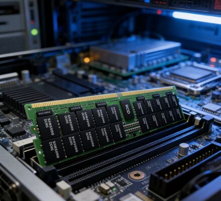 Samsung M321R8GA0PB0-CWMXJ 64GB DDR5 5600MHz PC5-44800 2Rx4 ECC Registered RDIMM 1.1V Server Memory RAM