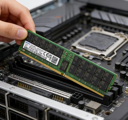 Samsung M321R8GA0PB0-CWMCJ 64GB DDR5 5600MT/s (PC5-44800) ECC RDIMM 2Rx4 1.1V Server Memory RAM