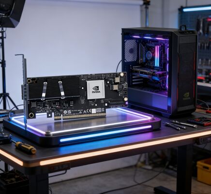 Kartu Jaringan PCIe 6.0 QSFP112 NVIDIA C8220 ConnectX‑8 SuperNIC 200GbE/400GbE NDR200 InfiniBand