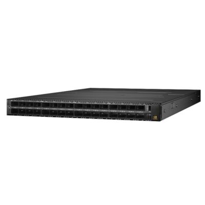 NVIDIA MQM9790-NS2R Quantum-2 400G NDR InfiniBand Switch 64-Port C2P Aliran Udara