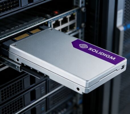 Solidigm SSDPF2KX038T11Z D7-P5520 3,84TB PCIe4 NVMe U.2 SSD Server Perusahaan