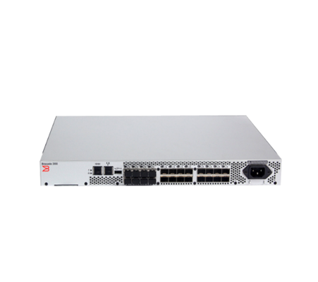 Brocade G610 Fiber Channel Storage Switch 32G SFP+ 1U Rackmount SAN Switch