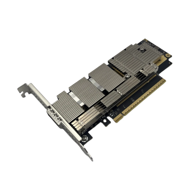 Kartu Antarmuka Jaringan NVIDIA MCX75310AAS-NEAT ConnectX-7 VPI Port Tunggal OSFP 400GbE NDR InfiniBand PCIe5.0 x16