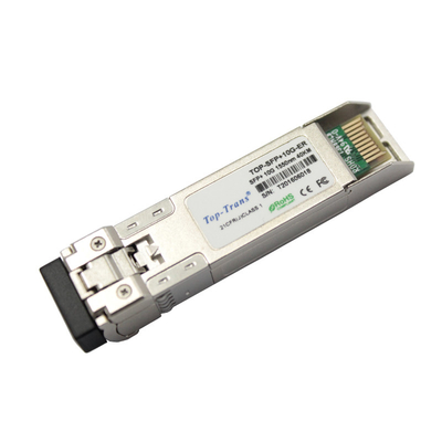 1550nm Konsumsi Daya Rendah SFP 10G 40KM Optical Transceiver
