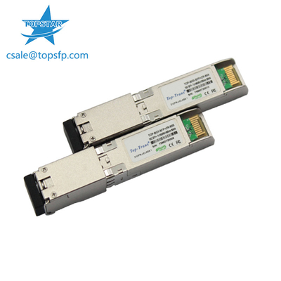 Modul Serat Optik 10 Gb / S BIDI SMF 80KM DDM Dengan Konektor LC