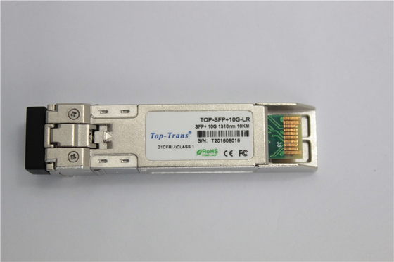 10G SFP 10Km Industrial Single Model Fiber Optik Transceiver