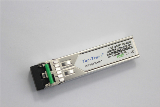 Modul Esfp Transceiver Optik SFP Serat Ganda 1G 40Km 1310nm