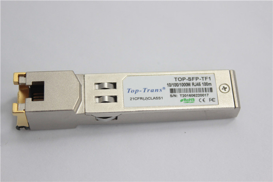 1.25G SFP Rj45 SFP Modul Transceiver Optik 10/100/1000BASE-T