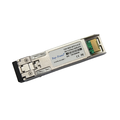 Rohs 20km 10G SFP Module Hot Pluggable 1.5W Konsumsi Rendah