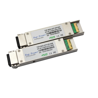 60km BIDI 10G SMF SFP Modul 1270nm R1330nm Solusi Jaringan