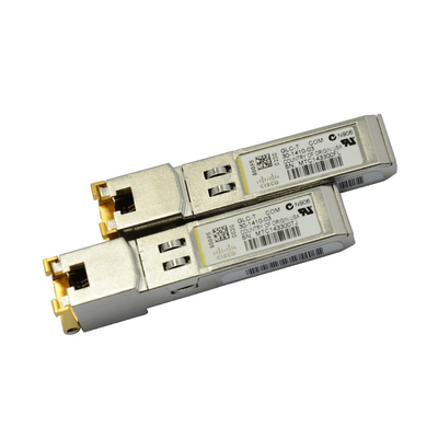 Cisco SFP 1G Jaringan Tembaga GLC-T Transceiver 1000base T 100M