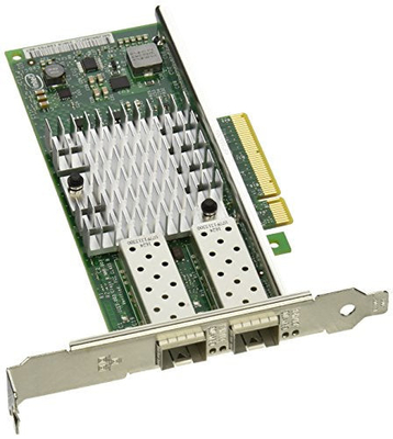 Kartu Adaptor Jaringan Terkonvergensi Ethernet X520-DA2 10GB
