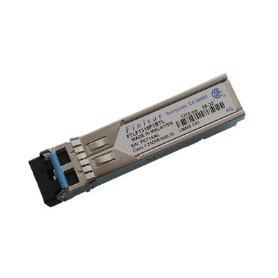 Kompatibel FTLF1318P2BTL SFP Optical Transceiver SMF SFP 1.25G 1310nm 10km