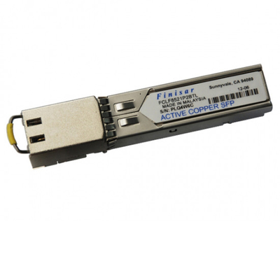 1000BASE-T 100m SFP Tembaga RJ45 Finisar Optical Transceiver FCLF852xP2BTL