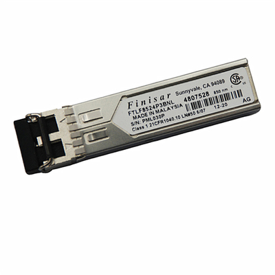 FC 4.25G Finisar 850nm Sfp Module 150M FTLF8524P2xNV Hot pluggable